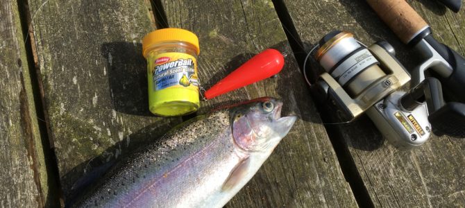 – Få nu købt et par glas PowerBait… – Få nu købt et par glas PowerBait…