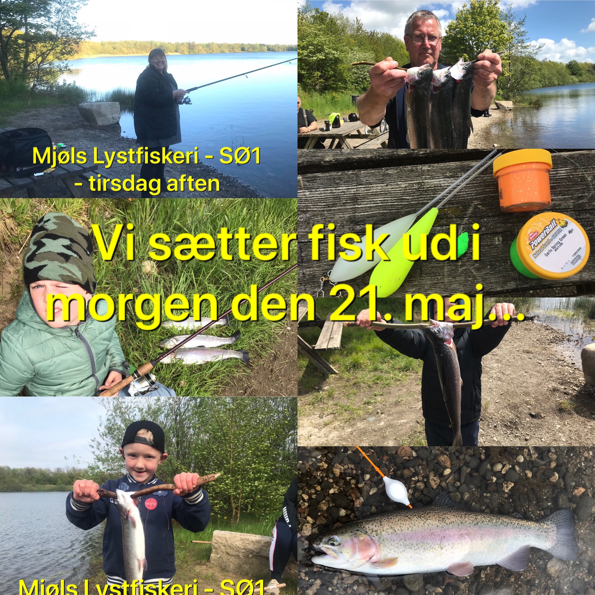 Kristi Himmelfartsdag går helt i fisk i Mjøls Kristi Himmelfartsdag går helt i fisk i Mjøls