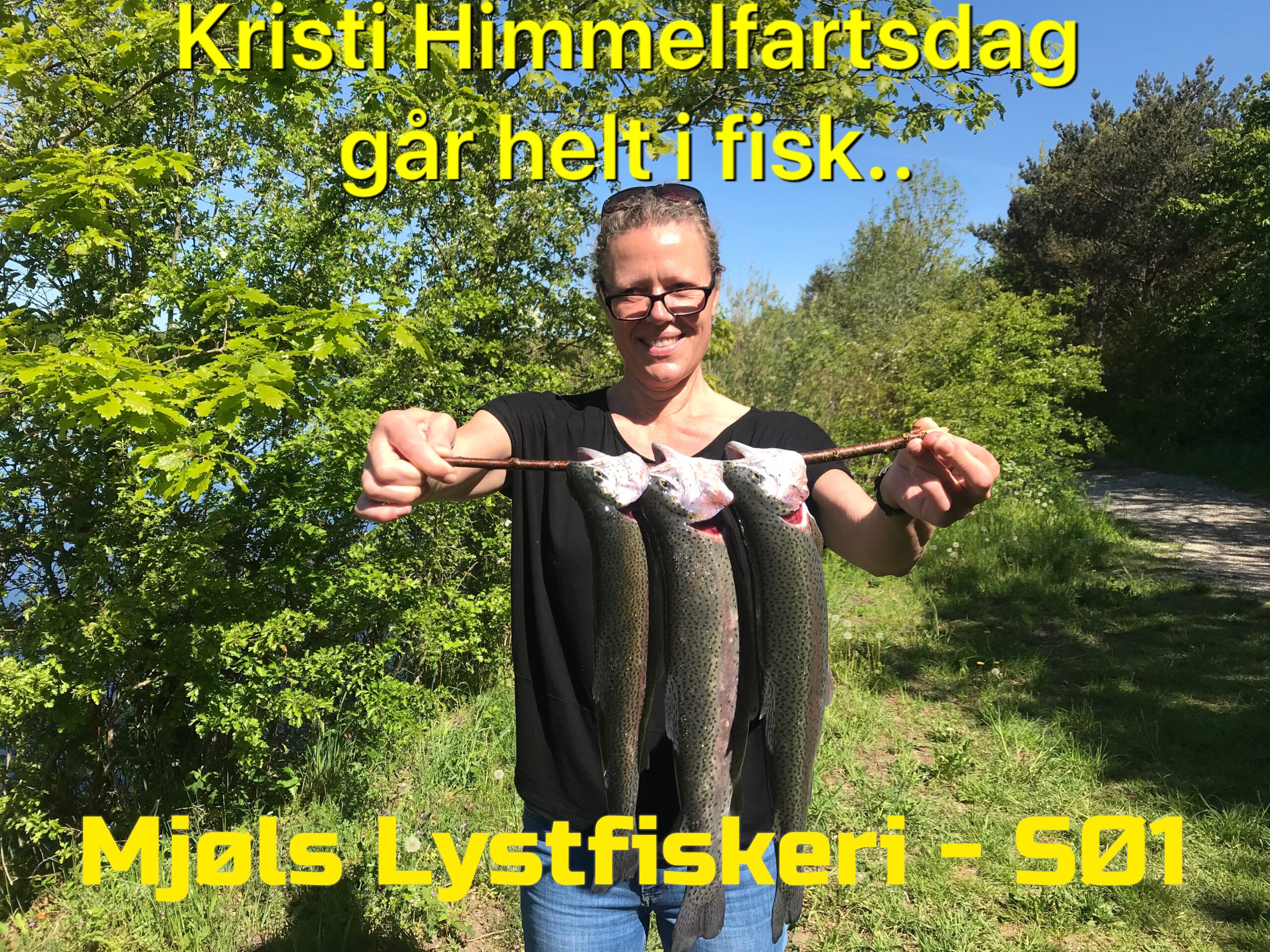 Skønne kvinder fanger også fisk i Mjøls Lystfiskeri Skønne kvinder fanger også fisk i Mjøls Lystfiskeri