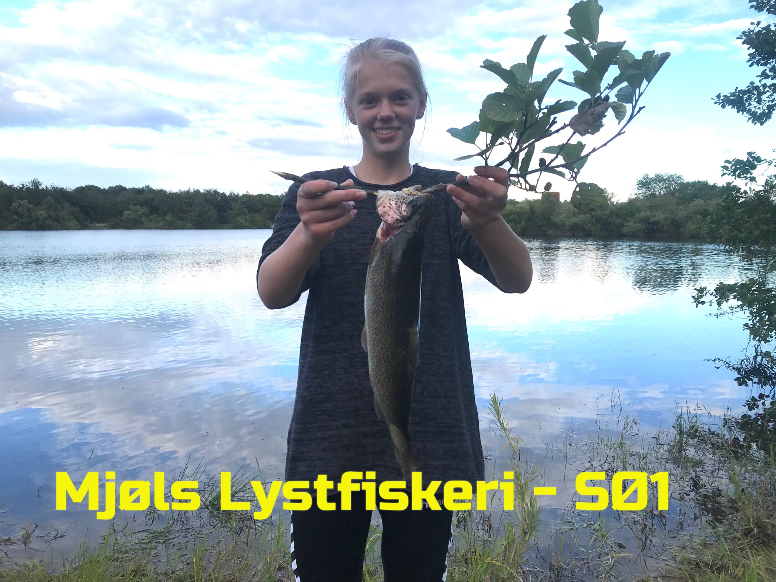 Mjøls Lystfiskeri – Sommeraktiviteter gav Malou fisk på krogen