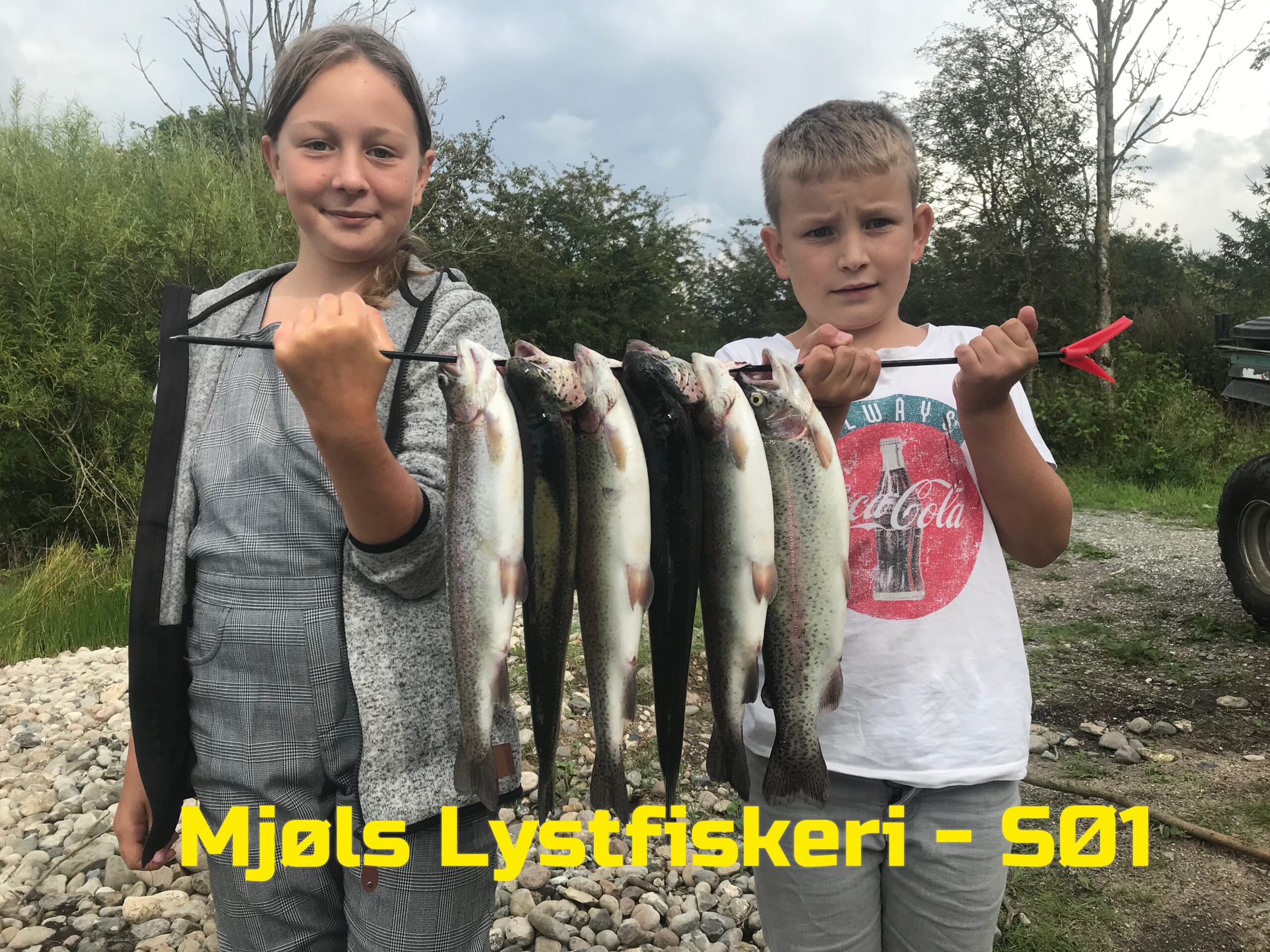 Mjøls Lystfiskeri – Trine og Gustav fik Full House Mjøls Lystfiskeri – Trine og Gustav fik Full House