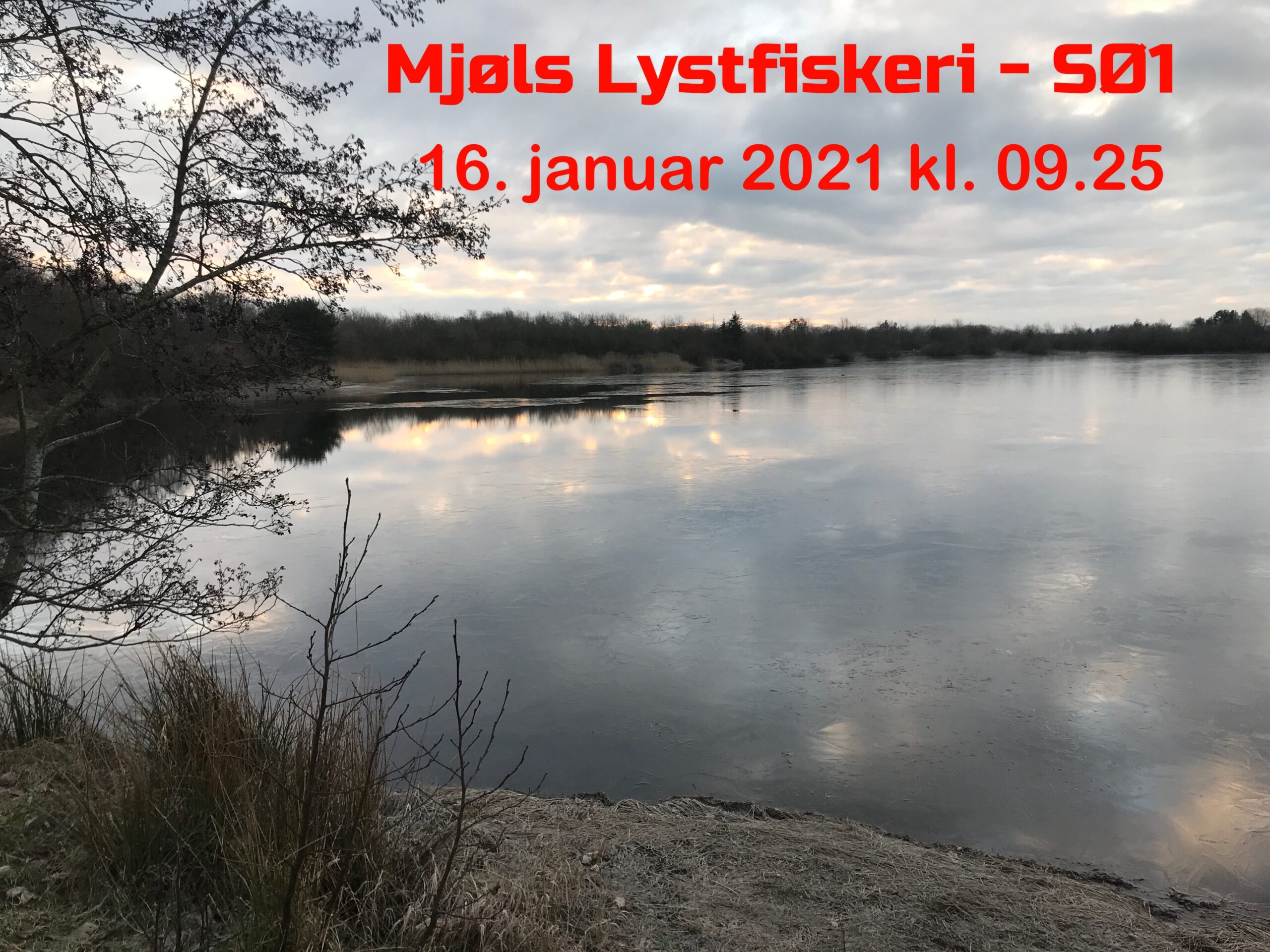 Lørdag den 16. januar – is på begge søer Lørdag den 16. januar – is på begge søer