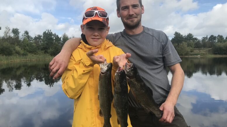 Unge Lucas på 11 år fra Haderslev fangede selv aftensmaden i dag Unge Lucas på 11 år fra Haderslev fangede selv aftensmaden i dag