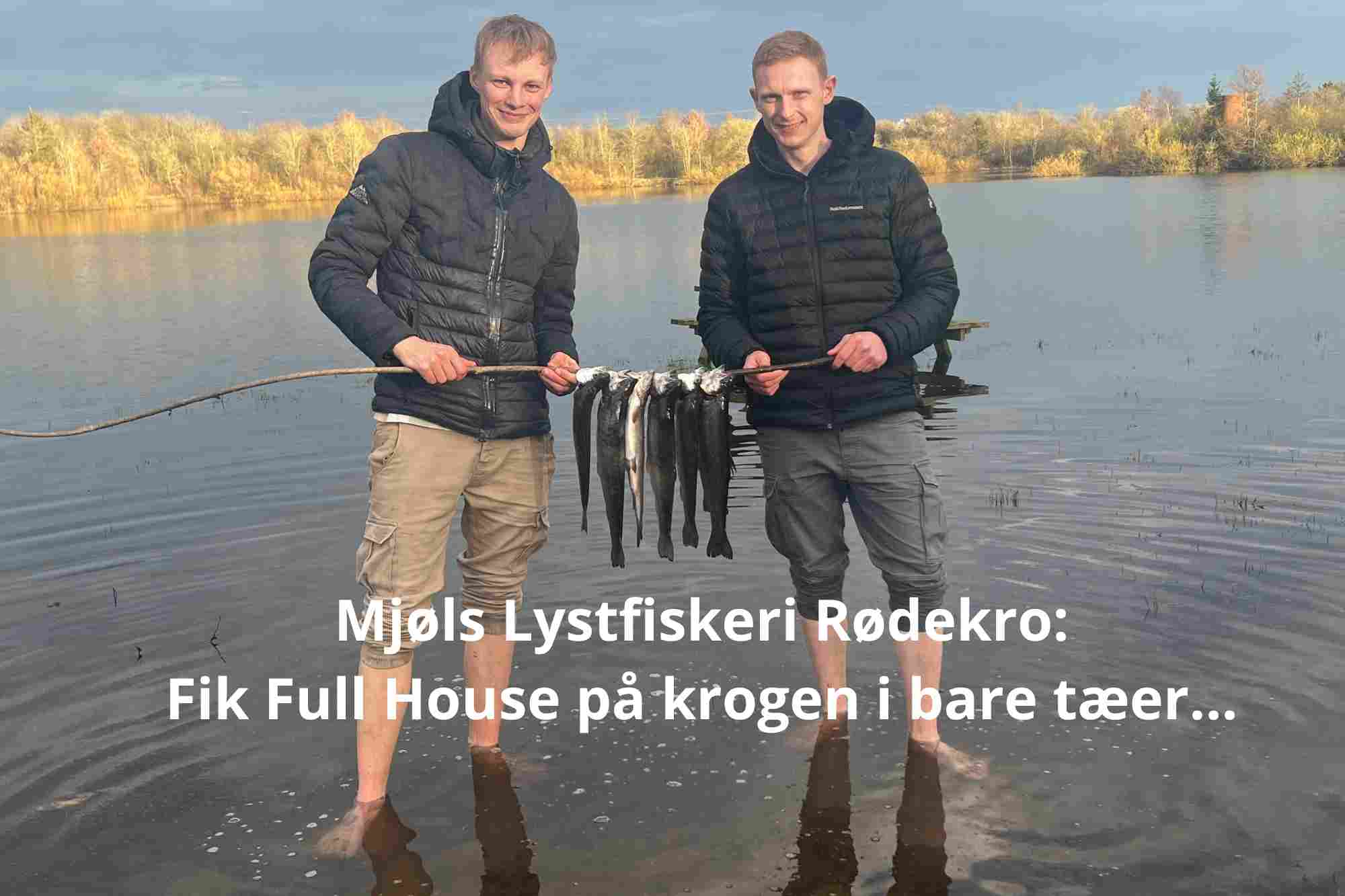 Mjøls Lystfiskeri Påskesøndag: De hugger også i bare tæer…..
