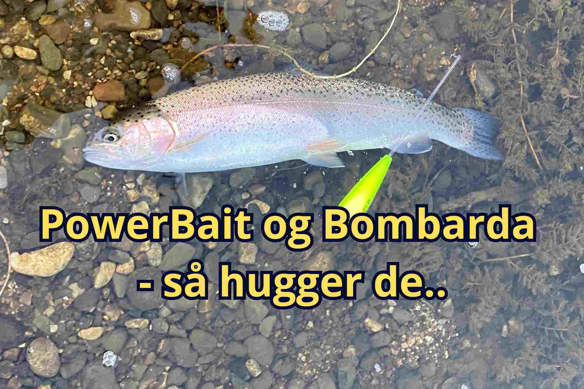 Mjøls Lystfiskeri – Husk PowerBait og Bombarda-flåd….