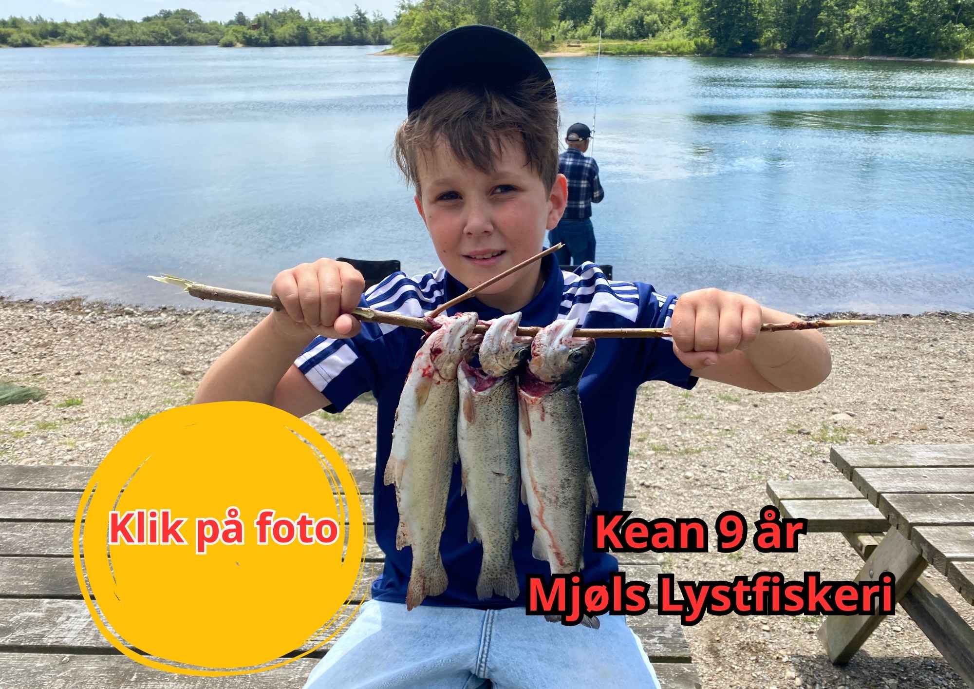 Mjøls Lystfiskeri: 9-årige Kean fangede middagsmaden onsdag eftermiddag – helt selv Mjøls Lystfiskeri: 9-årige Kean fangede middagsmaden onsdag eftermiddag – helt selv